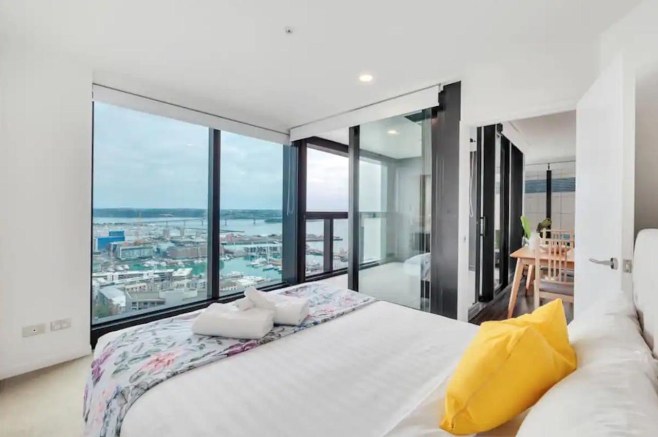 Apartmán Magnificent Skytower, Sea, Habour View In Cbd Auckland Exteriér fotografie