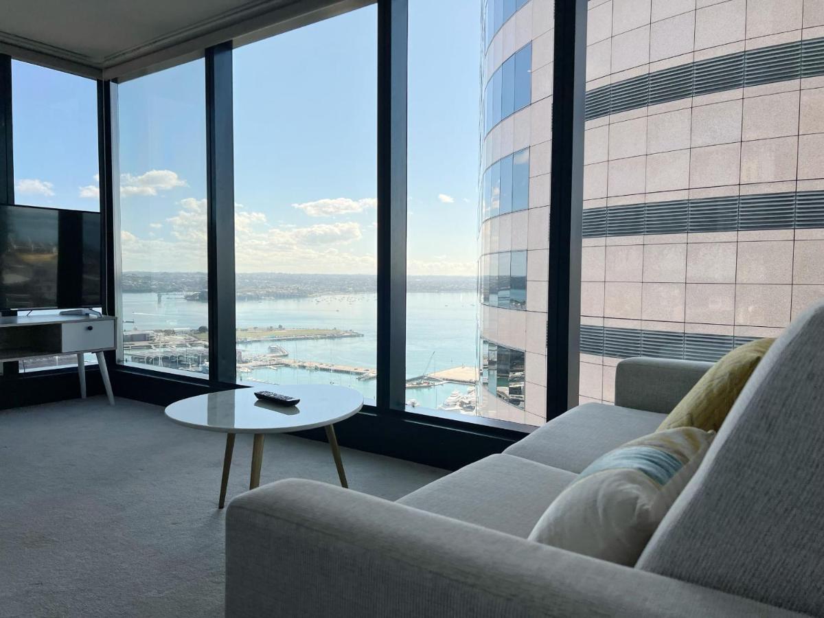 Apartmán Magnificent Skytower, Sea, Habour View In Cbd Auckland Exteriér fotografie