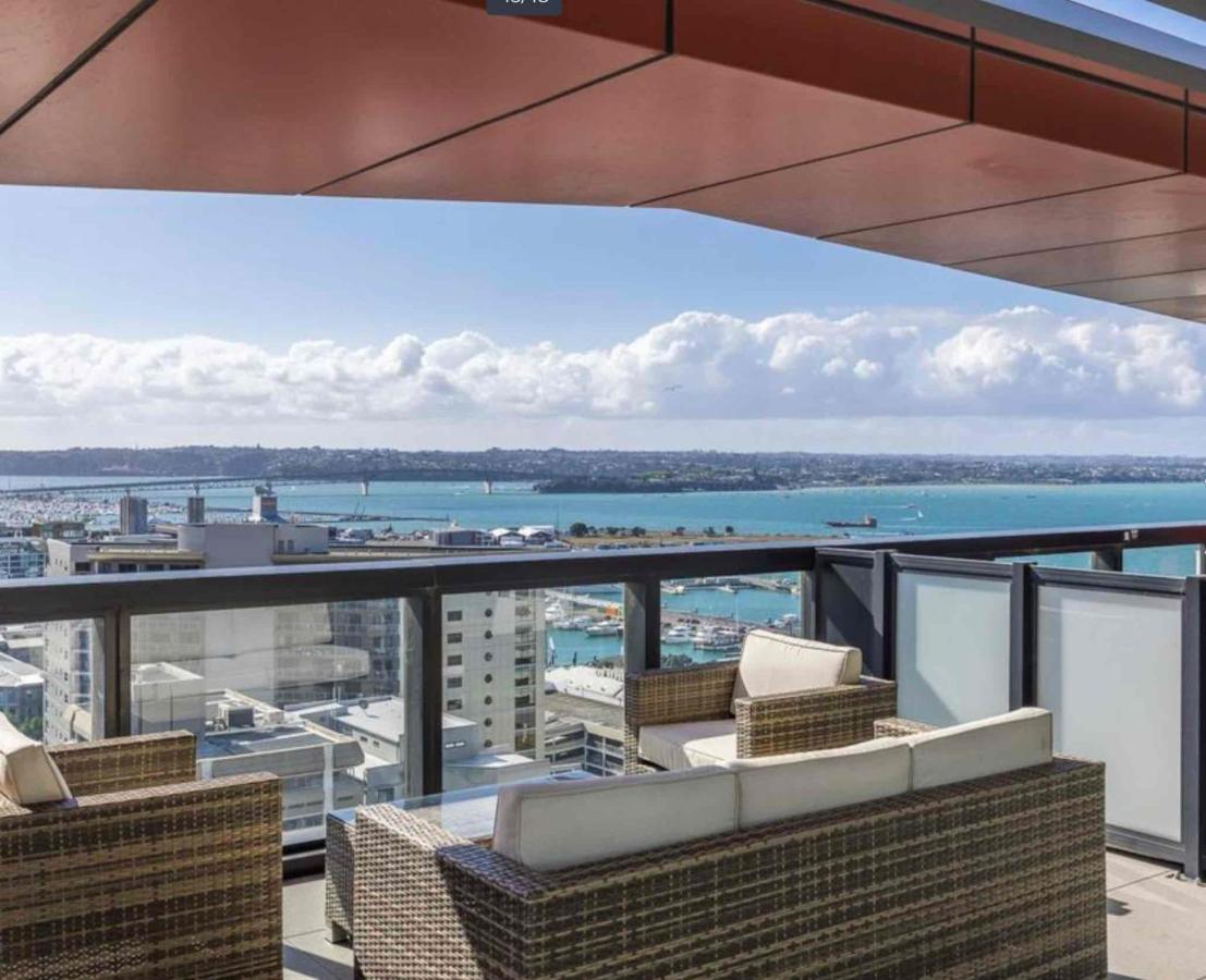 Apartmán Magnificent Skytower, Sea, Habour View In Cbd Auckland Exteriér fotografie