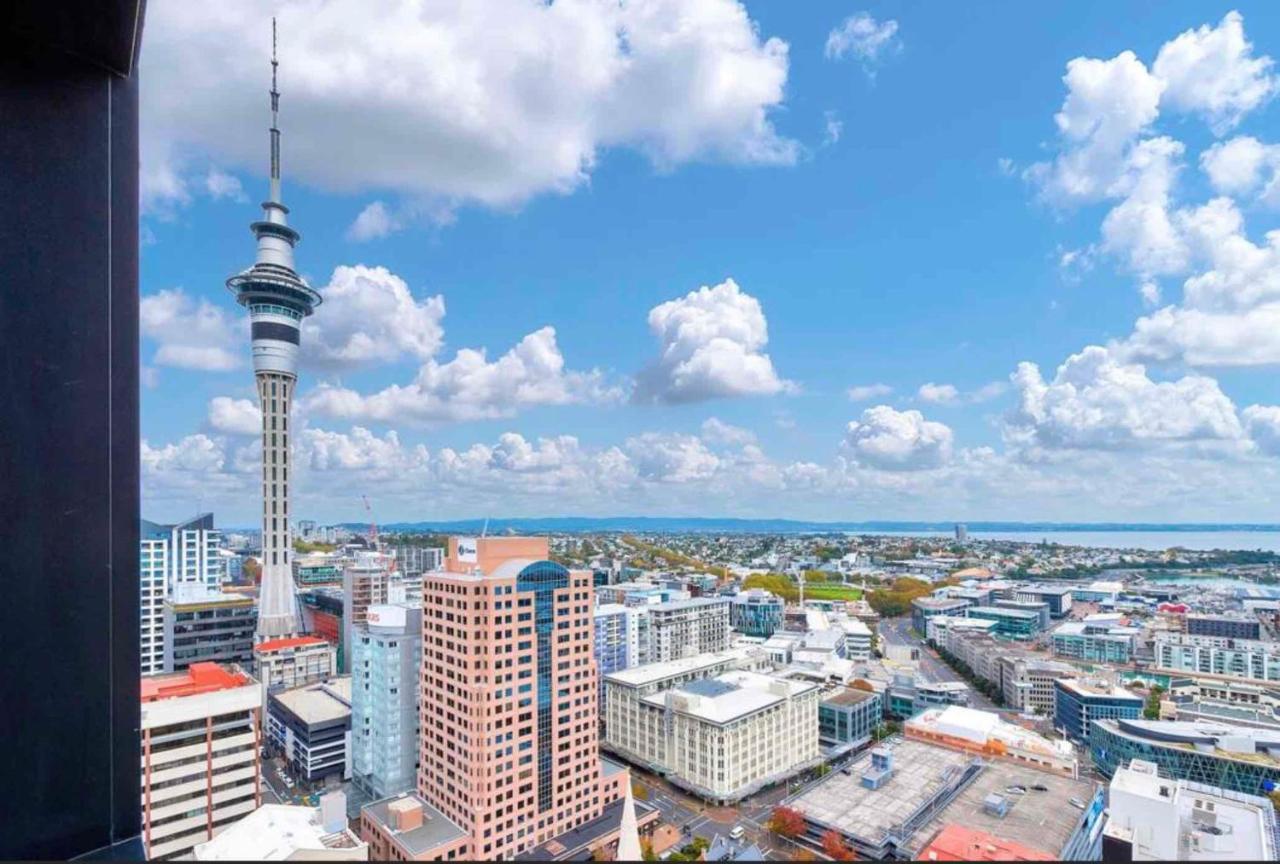 Apartmán Magnificent Skytower, Sea, Habour View In Cbd Auckland Exteriér fotografie